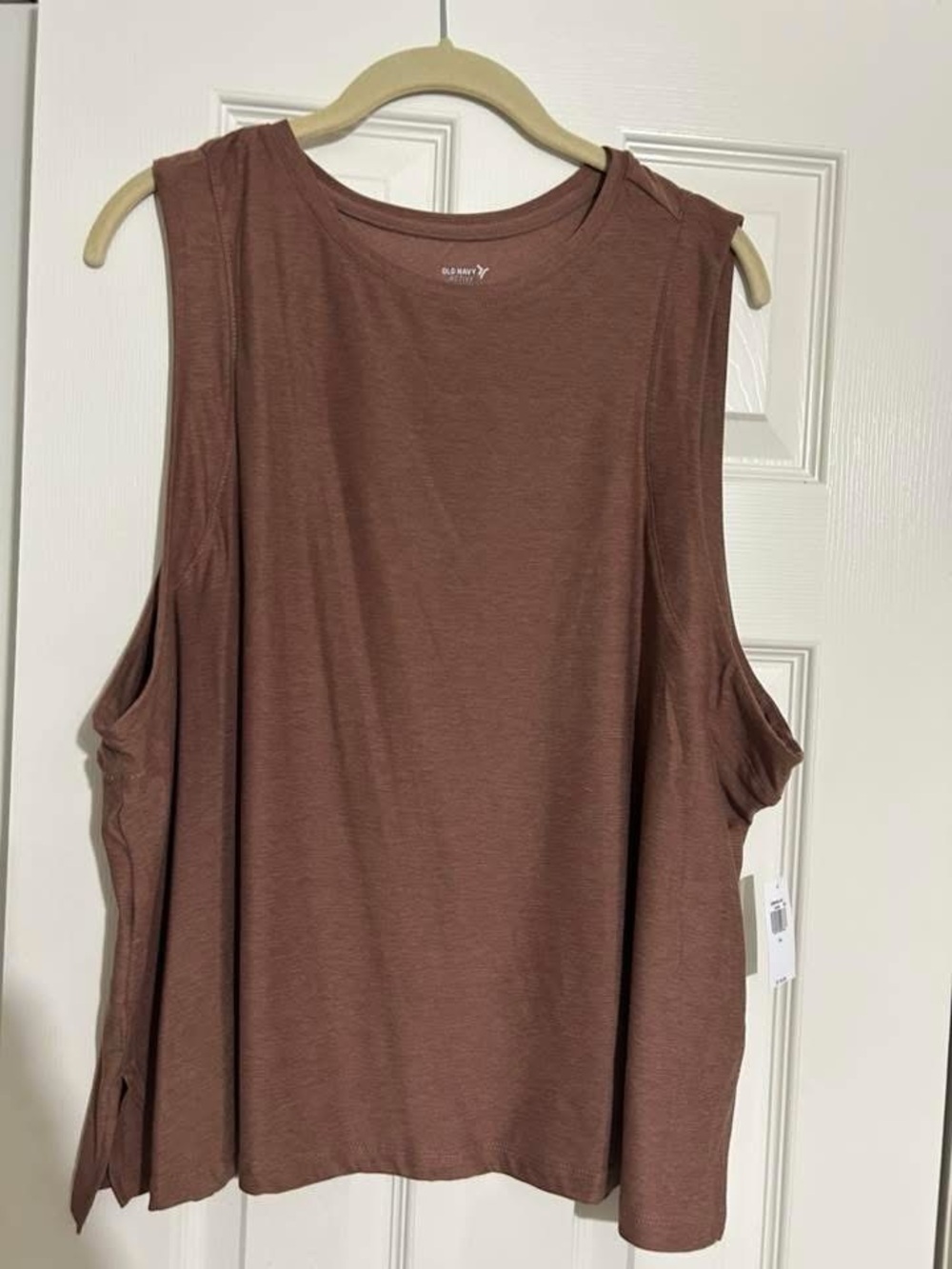 Old Navy Women's Brown Sleeveless Swing Tank Top